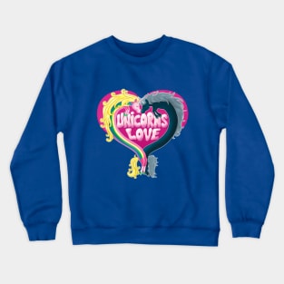 Unicorns Love Crewneck Sweatshirt